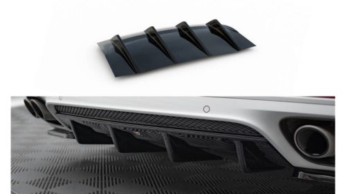 Diffuser Porsche Panamera GTS 971 Rear Valance Gloss Black
