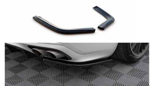 Splitter Porsche Panamera GTS 971 Rear Side Gloss Black