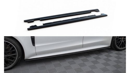 Diffuser Porsche Panamera GTS 971 Side Skirts Gloss Black