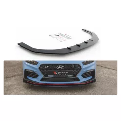 Splitter Hyundai I30 III N Front Racing Durability Black