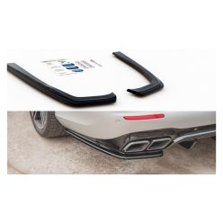 Splitter Mercedes-Benz E63 AMG S213 Rear Side Gloss Black