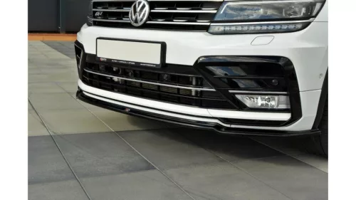 Splitter Volkswagen Tiguan II R-Line Front Gloss Black