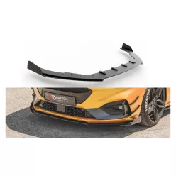   Splitter Ford Focus IV ST ST-Line Front Racing Durability + Flaps Black-Red
