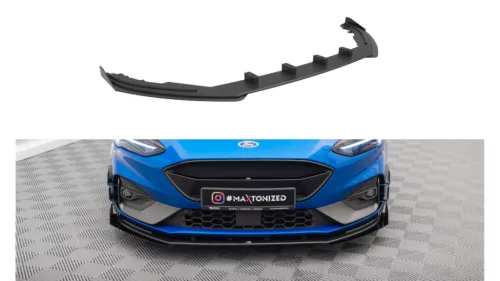 Splitter Ford Focus IV ST ST-Line Front Racing Durability + Flaps Black