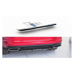 Splitter Skoda Kodiaq I RS Rear Central Gloss Black