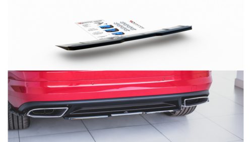 Splitter Skoda Kodiaq I RS Rear Central Gloss Black