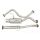 CatBack Exhaust System for Honda Civic (92-00, 2/4 Doors)