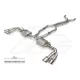 CatBack Exhaust System Porsche Cayenne 958.2 3.0T 3.6T 15-17 Active