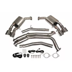 CatBack Exhaust System Audi S4 B9 3.0T Active