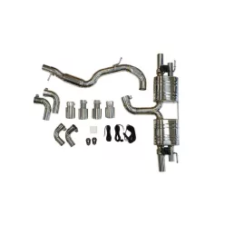   CatBack Exhaust System for Audi TT / TTS (8J, MK2, 2.0T) Active