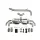 CatBack Exhaust System VW 7R 7.5R 2.0T Active