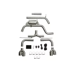 CatBack exhaust system VW Golf 7 7.5 1.4T 1.6 16+ Active