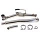 Downpipe Audi A3 VW Golf V FWD 2.0TFSI Decat Turbo GT30  / GT35