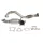 Downpipe + frontpipe Honda Civic 1.5t 2016+ 200cel Cat