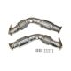 Downpipe Nissan 370Z Resonated Infiniti G37 Q50 Q60