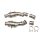 Downpipe Mercedes GLC43 GLC450 X253 M276 200 cell 17+