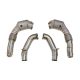 Downpipe BMW  M850I/XI G14 G15 G16/M550i G30 / M650i / M750i G11 G12 with OPF  N63 + Heat Shield