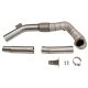 Downpipe Audi S3/ VW Golf MK7 R 3.5'' Heat Shield