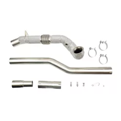 Downpipe Audi S3 VW Golf 7R 2.0T Heat Shield