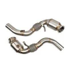 Downpipe BMW F85 F86 X5M X6M V8 N63 Decat