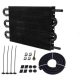 TurboWorks Power steering, transmision cooler 6-rows Black