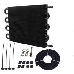 TurboWorks Power steering, transmision cooler 8-rows Black