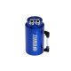 Oil catch tank TurboWorks 10mm Blue