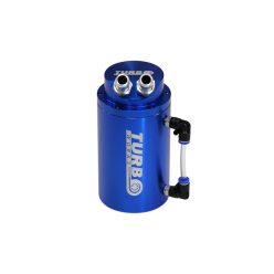 Oil catch tank 0.7L 20mm TurboWorks Blue