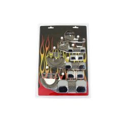 Hose Sleeving Kit Silver