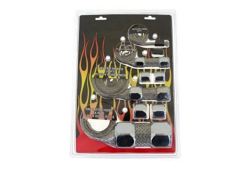 Hose Sleeving Kit Silver