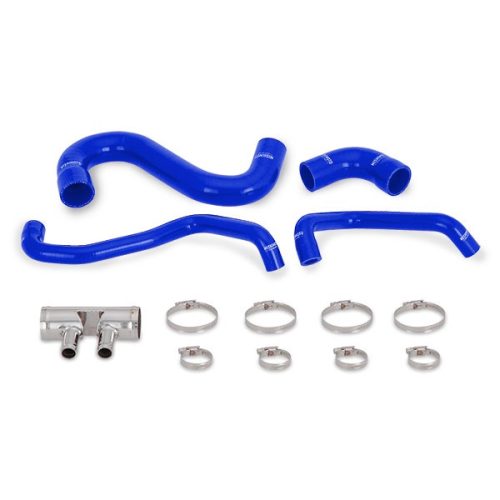 Ford Mustang 15+ GT Lower Radiator Hose Blue Mishimoto