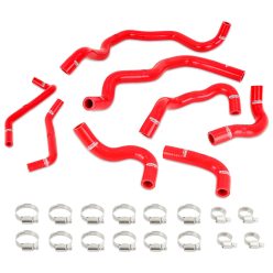 Infiniti Q50/Q60 3.0T 16+ Coolant Hose Kit Red Mishimoto