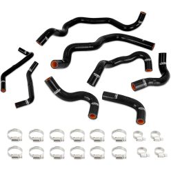 Infiniti Q50/Q60 3.0T 16+ Coolant Hose Kit Black Mishimoto