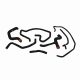 Ford Focus 00-07 2.0L Radiator Hose Kit Black Mishimoto