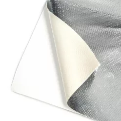 Aluminum Silica Heat Barrier+Adhesive Backing 12x24 Mis