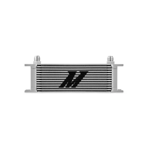 Universal 13-Row Oil Cooler Silver Mishimoto