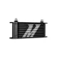 Universal 16-Row Oil Cooler Black Mishimoto
