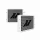 Universal 25 Row Dual Pass Oil Cooler Mishimoto