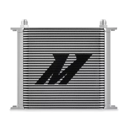 Universal 34-Row Oil Cooler Silver Mishimoto