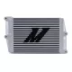 Heavy-Duty Oil Cooler 10 Opposite-Side Outlets Silver Mishi