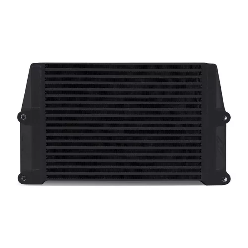 Heavy-Duty Oil Cooler 10 Same-Side Outlets Black Mishimoto