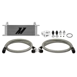 Universal Oil Cooler Kit 13-Row Silver Mishimoto