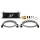 Universal Thermostatic Oil Cooler Kit 13-Row Black Mishimoto