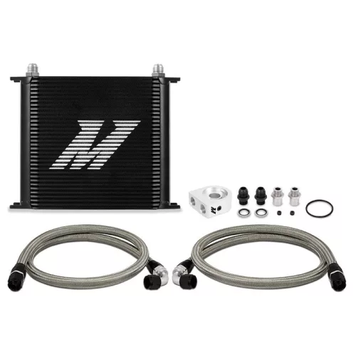 Universal Oil Cooler Kit 34-Row Black Mishimoto