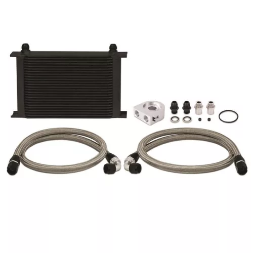 Universal Oil Cooler Kit 25 Row Black Mishimoto