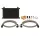 Universal Thermostatic Oil Cooler 25 Row Black Mishimoto