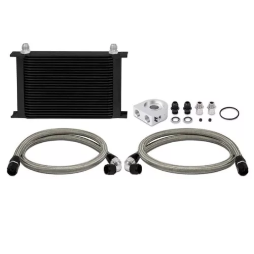 Universal Oil Cooler Kit 19 Row Black Mishimoto