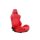 Racing seat DRAGO PVC Red