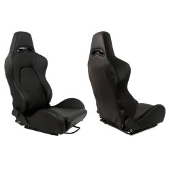 Racing seat DRAGO PVC Black