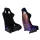 Racing seat SLIDE KS2 Premium Black Welur & Gradient Glitter
